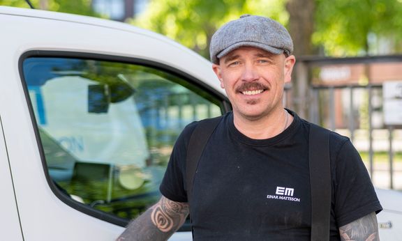 Fastighetstekniker Jonas Nylen